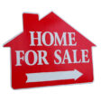 Corrugated plastic home sale sign