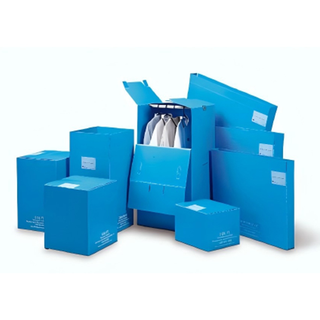 Corrugated plasitc moving boxes