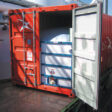 Plastic flexitank bulkhead sheets