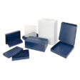 Corrugated plastic boxes for industrial packing