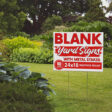 custom lawn signs